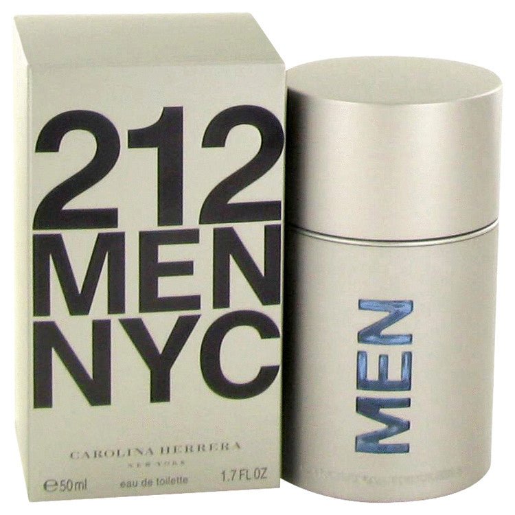 212 by Carolina Herrera For Men - Eau De Toilette Spray (New Packaging) 1.7 oz