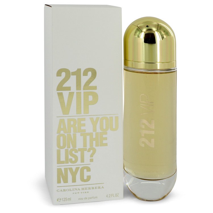 212 Vip by Carolina Herrera For Women - Eau De Parfum Spray 4.2 oz 
