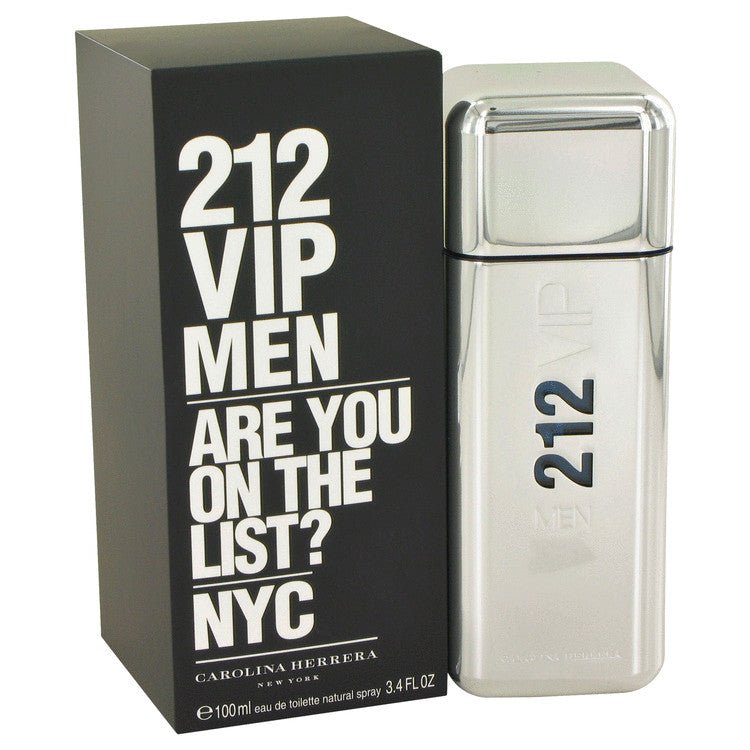 212 Vip by Carolina Herrera For Men - Eau De Toilette Spray 100 ml (3.4 oz) 
