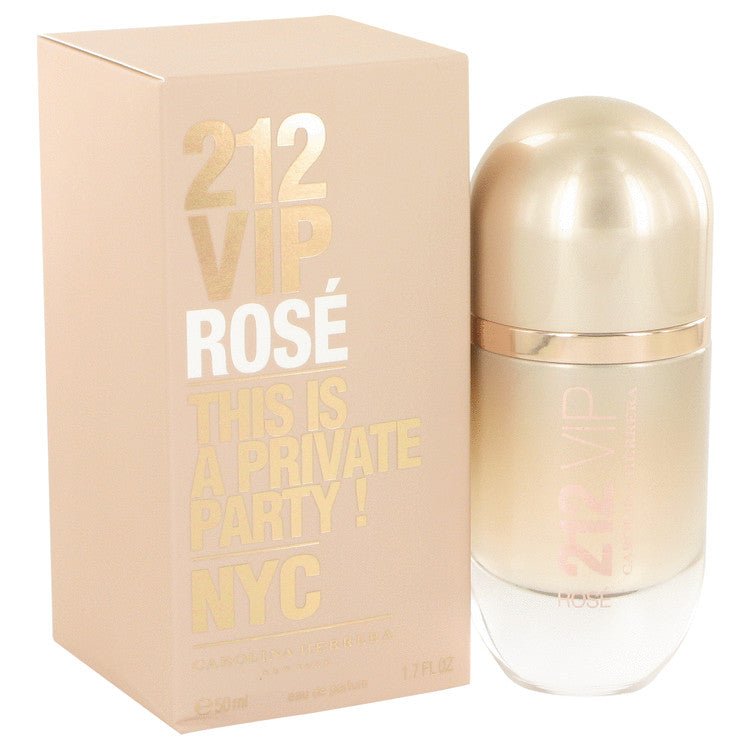 212 VIP Rose by Carolina Herrera For Women - Eau De Parfum Spray 1.7 oz