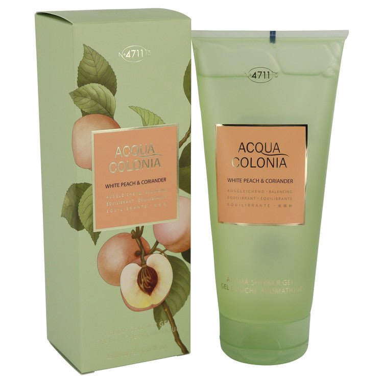 4711 Acqua Colonia White Peach & Coriander by 4711 For Women - Shower Gel 6.8 oz