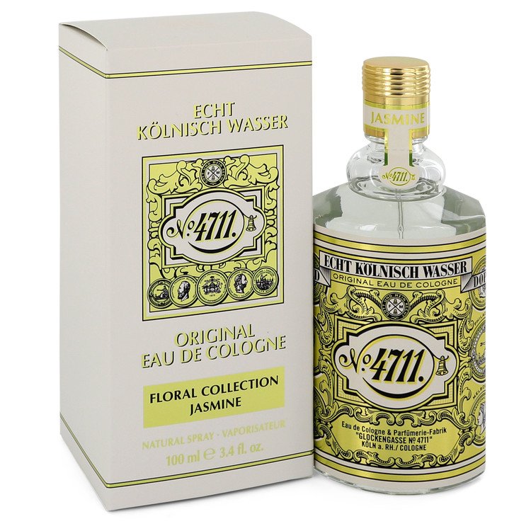 4711 Floral Collection Jasmine by 4711 For Men - Eau De Cologne Spray (Unisex) 100 ml (3.4 oz) 