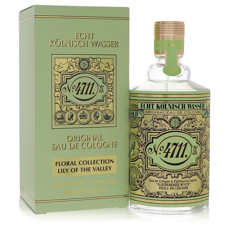 4711 Floral Collection Lily of the Valley by 4711 For Men - Eau De Cologne Spray (Unisex) 100 ml (3.4 oz) 