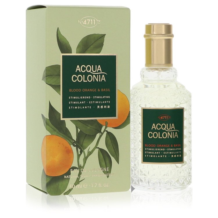 4711 Acqua Colonia Blood Orange & Basil by 4711 For Women - Eau De Cologne Spray (Unisex) 1.7 oz