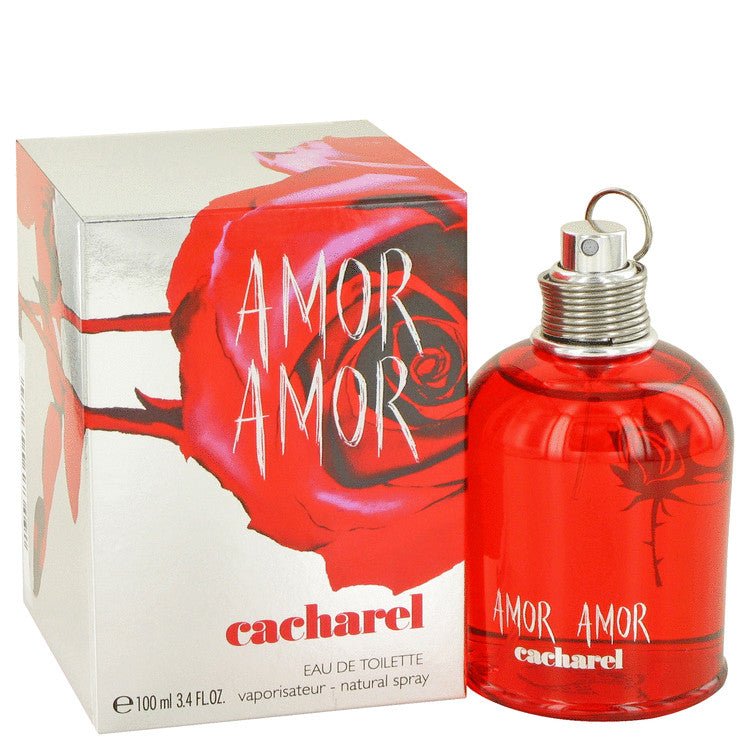 Amor Amor by Cacharel For Women - Eau De Toilette Spray 100 ml (3.4 oz) 