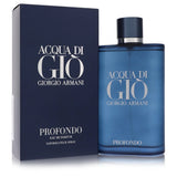 Acqua Di Gio Profondo by Giorgio Armani For Men - Eau De Parfum Spray 6.7 oz