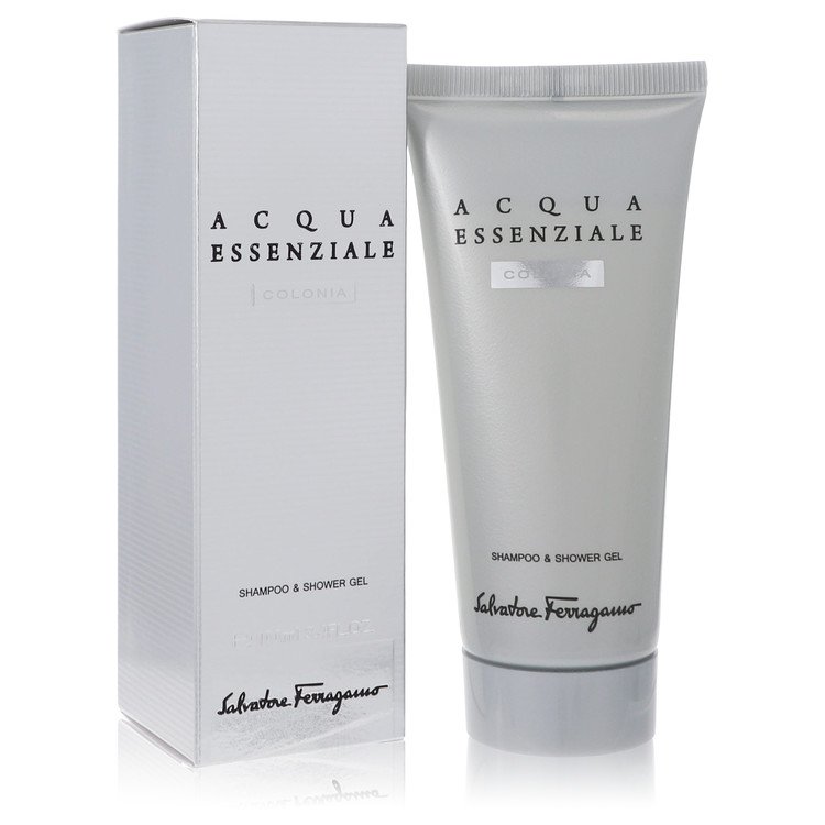 Acqua Essenziale Colonia by Salvatore Ferragamo For Men - Shower Gel 100 ml (3.4 oz) 