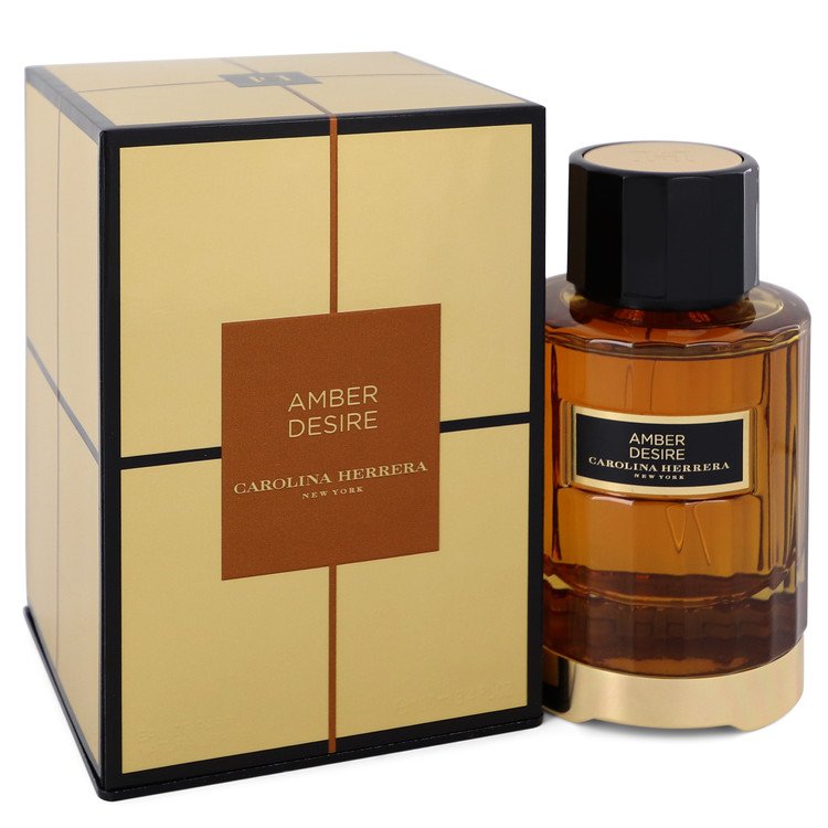 Amber Desire by Carolina Herrera For Women - Eau De Parfum Spray (Unisex) 100 ml (3.4 oz) 