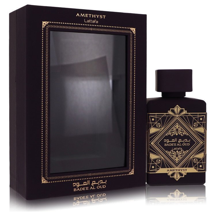Lattafa Badee Al Oud Amethyst by Lattafa For Women - Eau De Parfum Spray (Unisex) 100 ml (3.4 oz) 