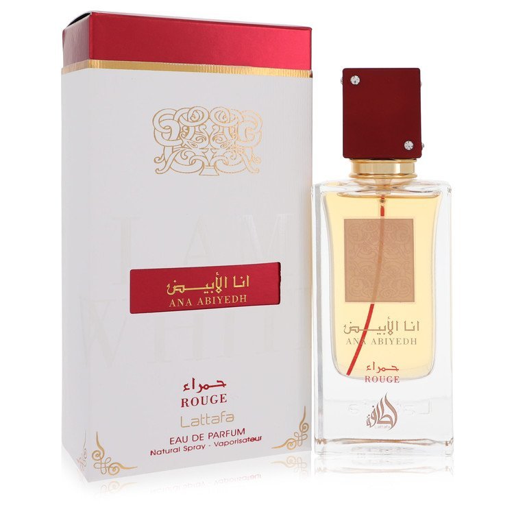 Ana Abiyedh I Am White Rouge by Lattafa For Women - Eau De Parfum Spray (Unisex) 2 oz