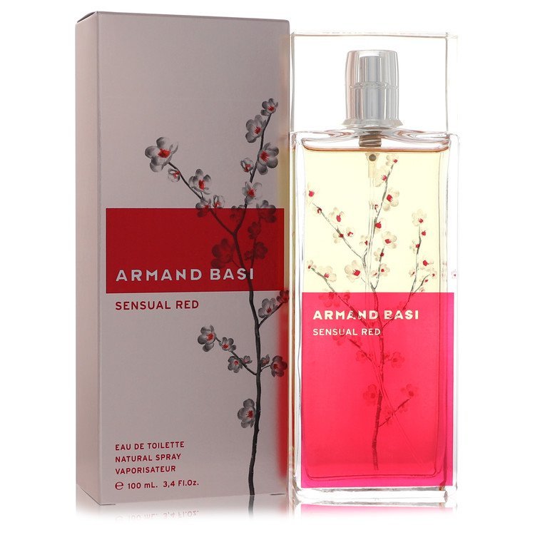Armand Basi Sensual Red by Armand Basi For Women - Eau De Toilette Spray 100 ml (3.4 oz) 