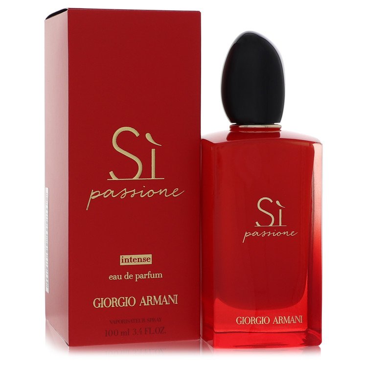 Armani Si Passione Intense by Giorgio Armani For Women - Eau De Parfum Spray 100 ml (3.4 oz) 