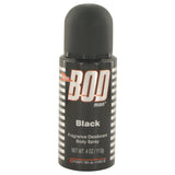 Bod Man Black by Parfums De Coeur For Men - Body Spray 4 oz