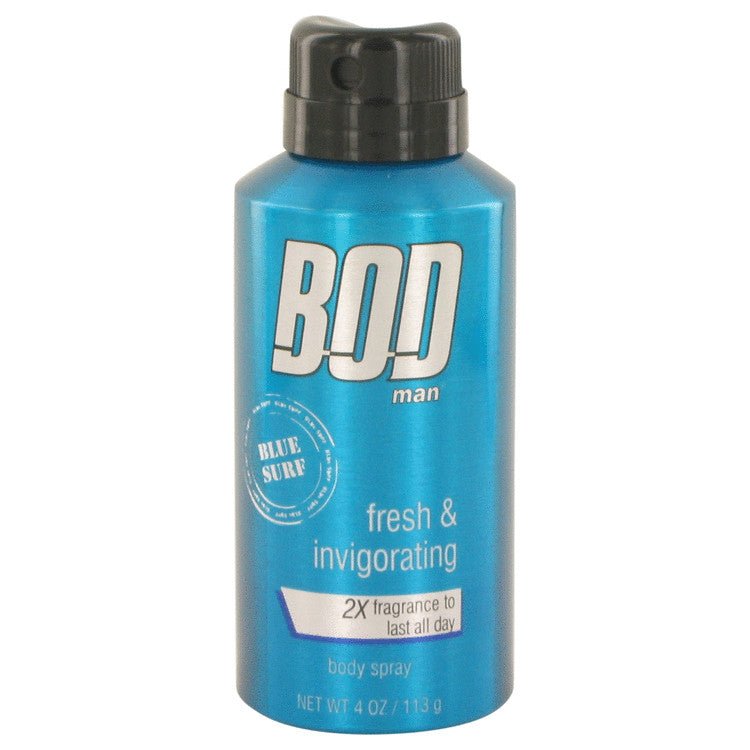 Bod Man Blue Surf by Parfums De Coeur For Men - Body spray 4 oz