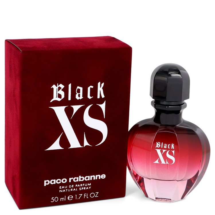 Black XS by Paco Rabanne For Women - Eau De Parfum Spray (New Packaging) 1.7 oz 