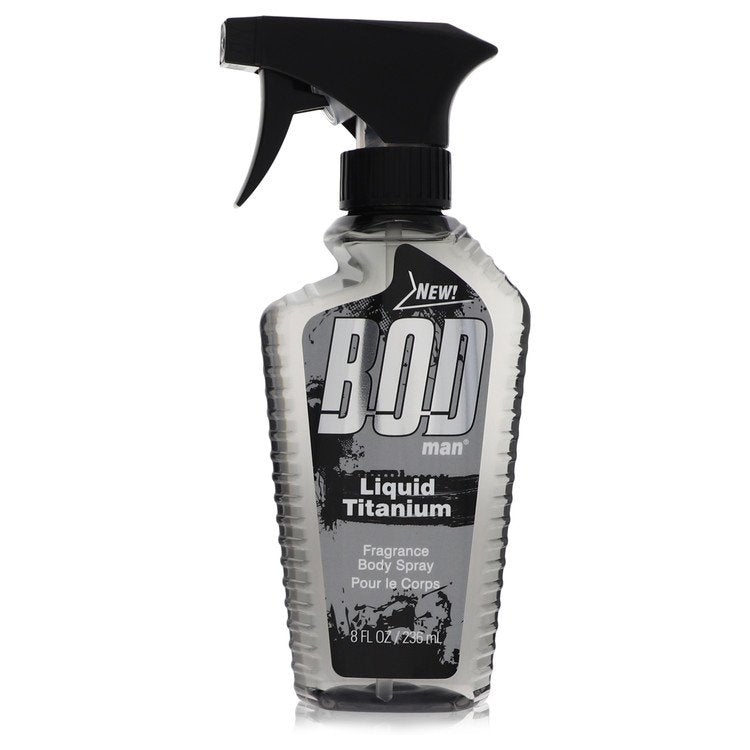 Bod Man Liquid Titanium by Parfums De Coeur For Men - Fragrance Body Spray 8 oz