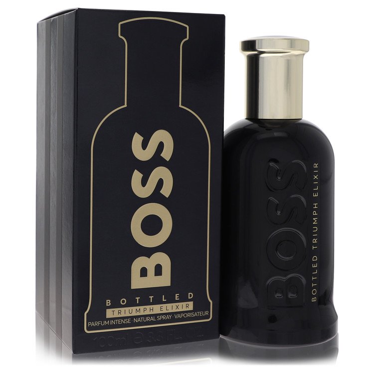 Boss Bottled Triumph Elixir by Hugo Boss For Men - Eau De Parfum Intense Spray 100 ml (3.4 oz) 