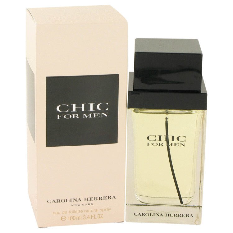 Chic by Carolina Herrera For Men - Eau De Toilette Spray 100 ml (3.4 oz) 