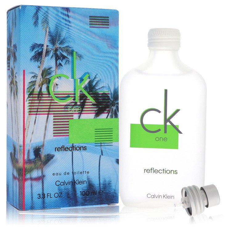 CK One Reflections by Calvin Klein For Men - Eau De Toilette Spray (Unisex) 100 ml (3.4 oz) 