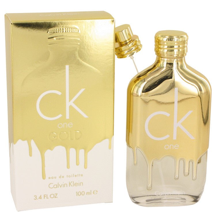 CK One Gold by Calvin Klein For Men - Eau De Toilette Spray (Unisex) 100 ml (3.4 oz) 
