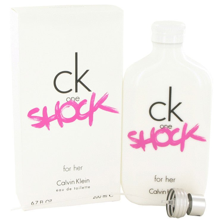 CK One Shock by Calvin Klein For Women - Eau De Toilette Spray 6.7 oz