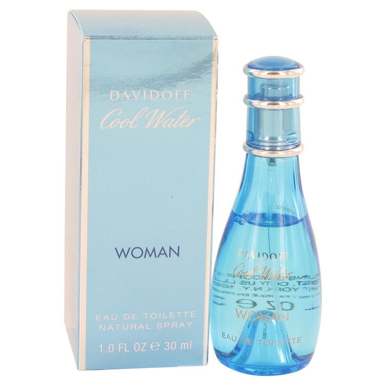 Cool Water by Davidoff For Women - Eau De Toilette Spray 1 oz