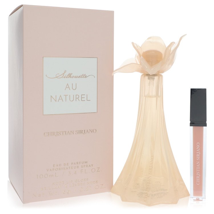 Christian Siriano Au Naturel by Christian Siriano For Women - Eau De Parfum Spray + 0.21 oz Nude Lip Gloss 100 ml (3.4 oz) 