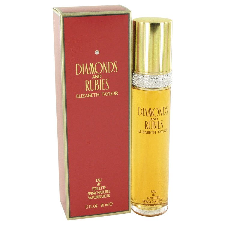Diamonds & Rubies by Elizabeth Taylor For Women - Eau De Toilette Spray 1.7 oz