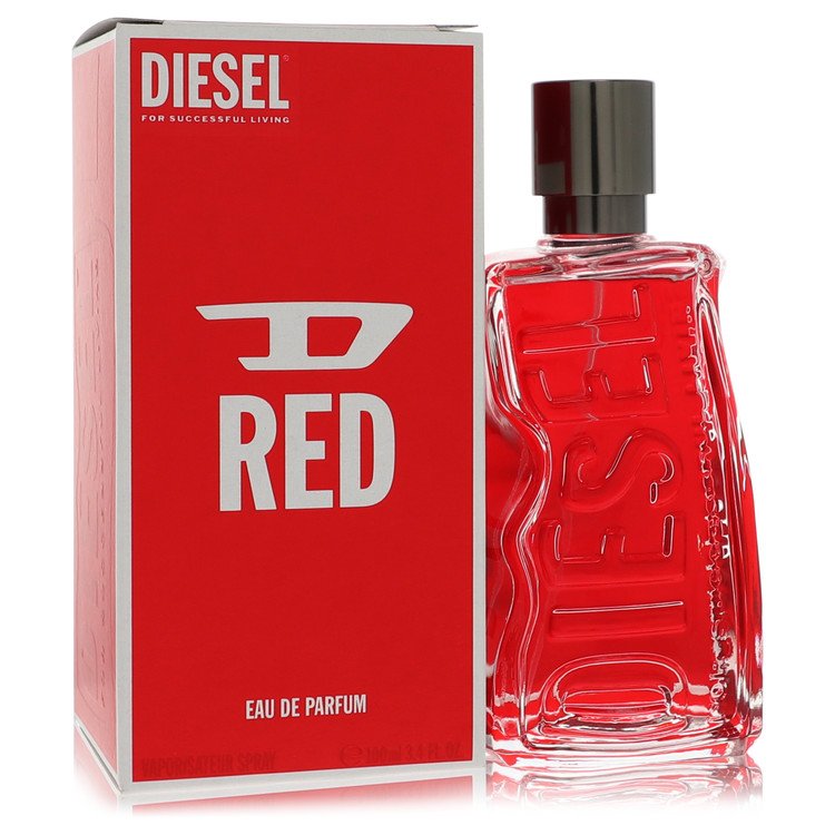 Diesel D Red by Diesel For Men - Eau De Parfum Spray (Unisex) 100 ml (3.4 oz) 