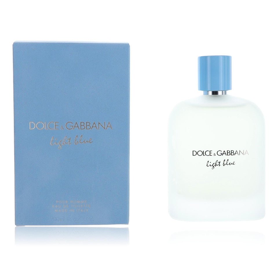 Light Blue by Dolce & Gabbana For Men - Eau De Toilette Spray 6.8 oz