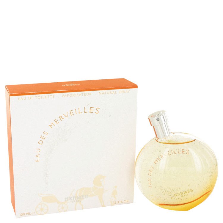 Eau Des Merveilles by Hermes For Women - Eau De Toilette Spray 100 ml (3.4 oz) 