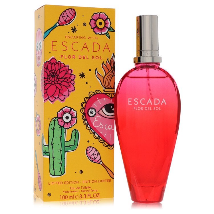 Escada Flor Del Sol by Escada For Women - Eau De Toilette Spray (Limited Edition) 100 ml (3.4 oz) 