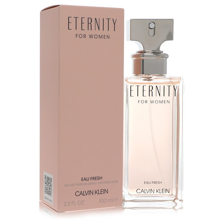 Eternity Eau Fresh by Calvin Klein For Women - Eau De Parfum Spray 100 ml (3.4 oz) 