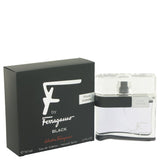 F Black by Salvatore Ferragamo For Men - Eau De Toilette Spray 1.7 oz
