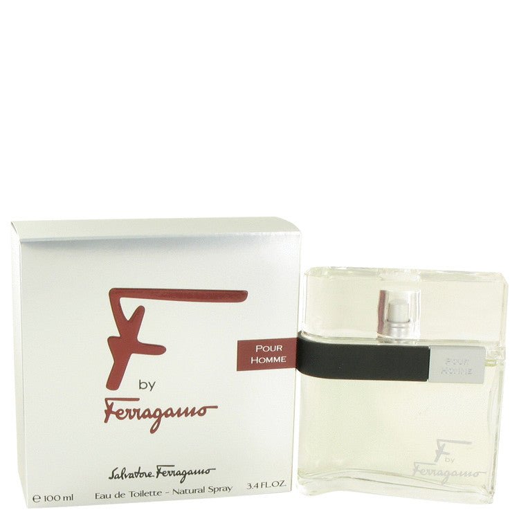 F by Salvatore Ferragamo For Men - Eau De Toilette Spray 100 ml (3.4 oz) 