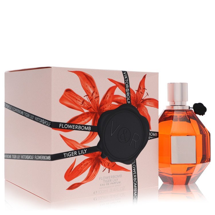Flowerbomb Tiger Lily by Viktor & Rolf For Women - Eau De Parfum Spray 100 ml (3.4 oz) 