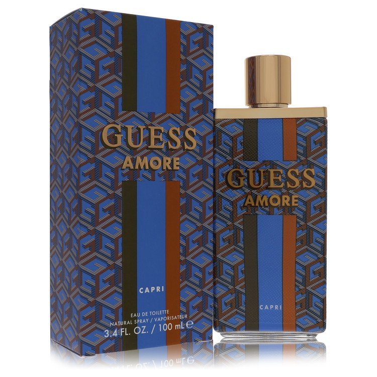 Guess Amore Capri by Guess For Women - Eau De Toilette Spray (Unisex) 100 ml (3.4 oz) 