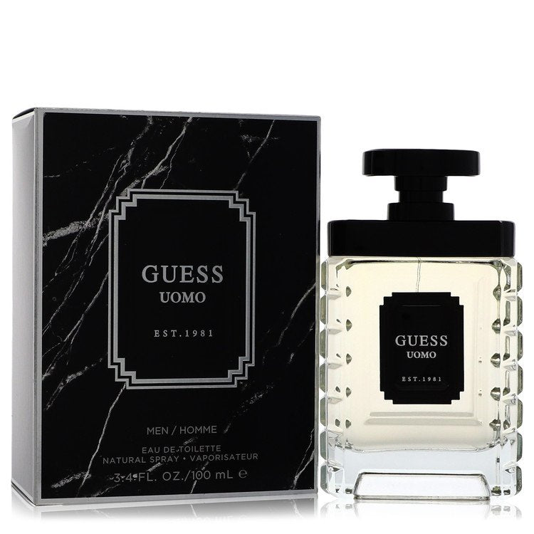 Guess Uomo by Guess For Men - Eau De Toilette Spray 100 ml (3.4 oz) 