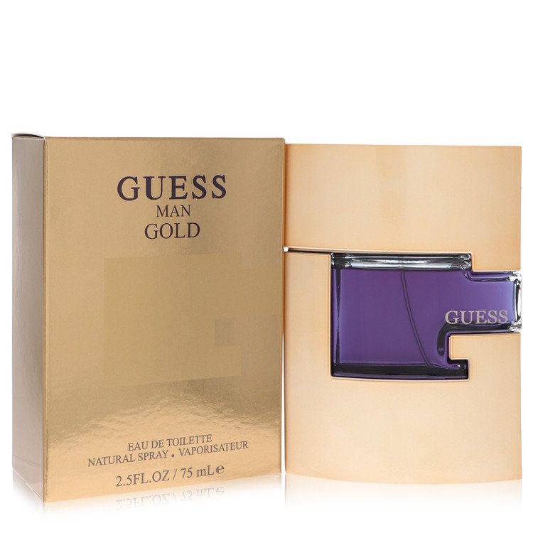 Guess Gold by Guess For Men - Eau De Toilette Spray 2.5 oz 