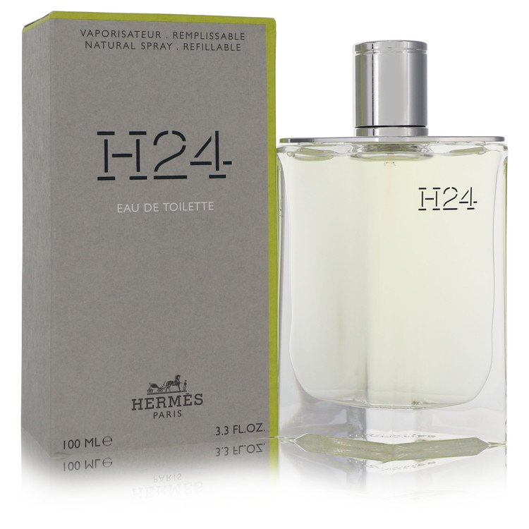 H24 by Hermes For Men - Eau De Toilette Refillable Spray 3.3 oz