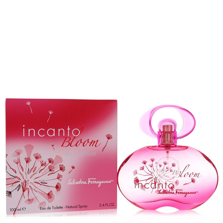 Incanto Bloom by Salvatore Ferragamo For Women - Eau De Toilette Spray (New Packaging) 100 ml (3.4 oz) 