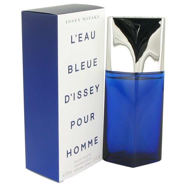 L'Eau Bleue D'Issey Pour Homme by Issey Miyake For Men - Eau De Toilette Spray 2.5 oz