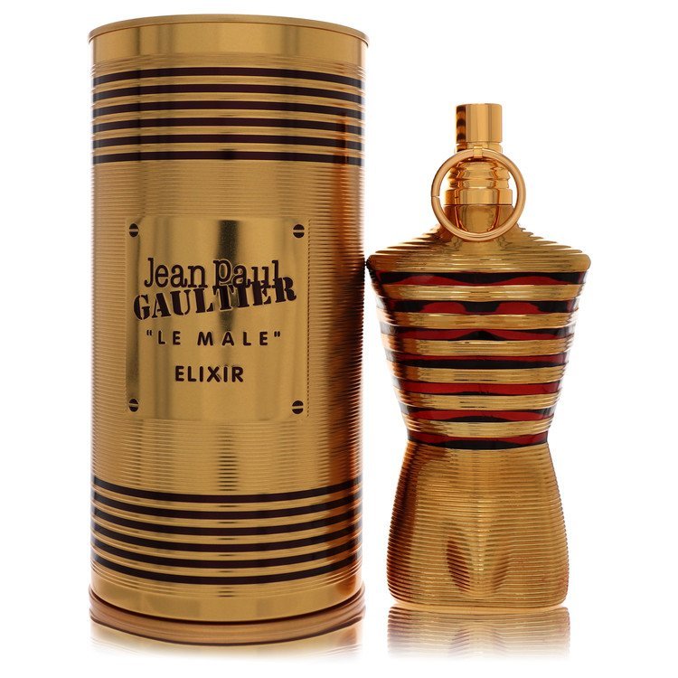 Jean Paul Gaultier Le Male Elixir by Jean Paul Gaultier For Men - Parfum Spray 4.2 oz