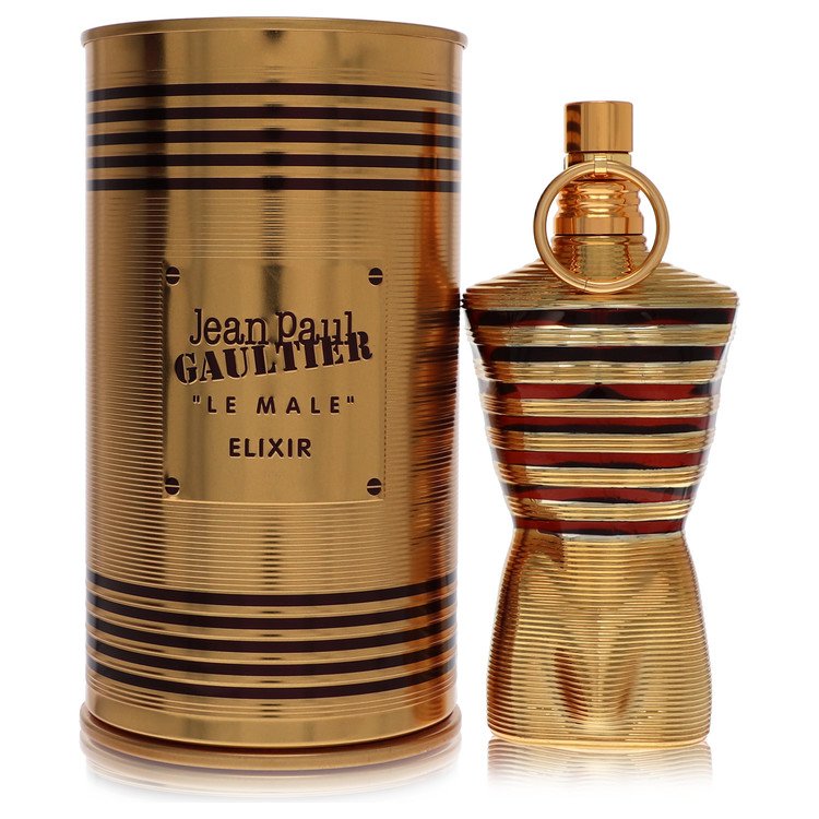 Jean Paul Gaultier Le Male Elixir by Jean Paul Gaultier For Men - Parfum Spray 2.5 oz