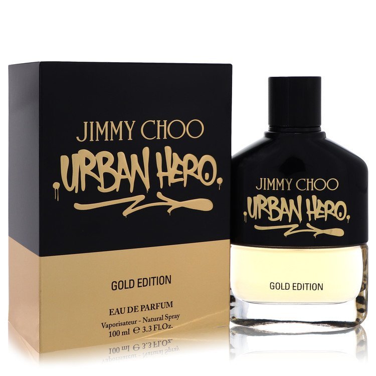 Jimmy Choo Urban Hero Gold Edition by Jimmy Choo For Men - Eau De Parfum Spray 3.3 oz