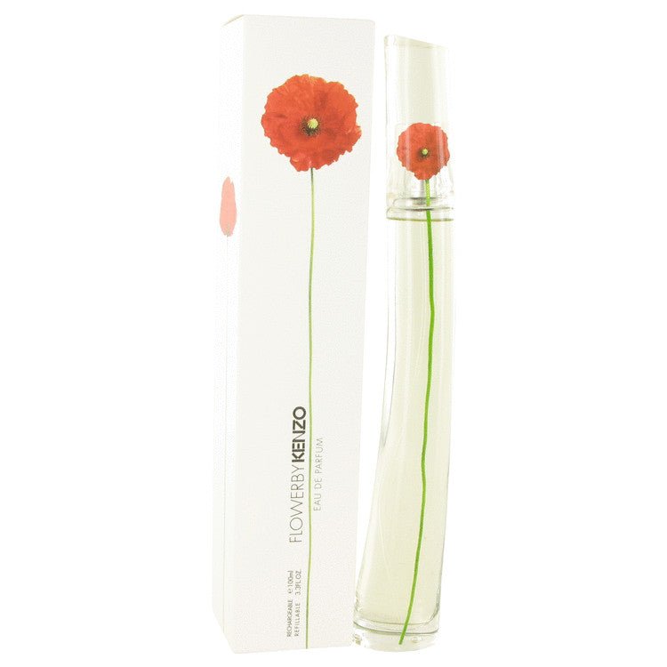 kenzo FLOWER by Kenzo For Women - Eau De Parfum Spray Refillable 100 ml (3.4 oz) 
