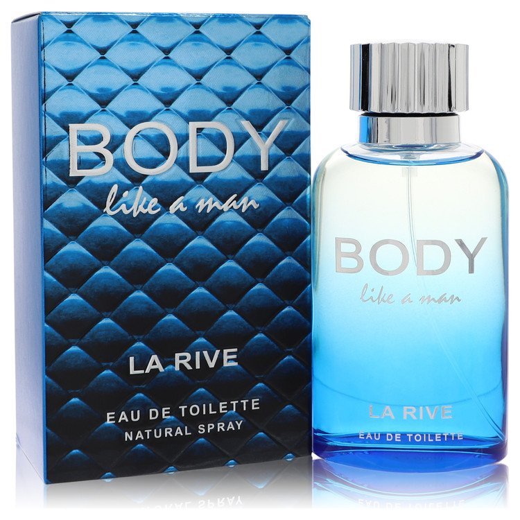 La Rive Body Like A Man by La Rive For Men - Eau De Toilette Spray 3 oz