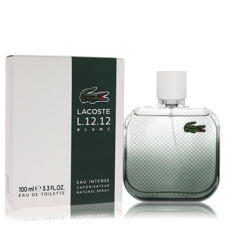 Lacoste Eau De Lacoste L.12.12 Blanc Eau Intense by Lacoste For Men - Eau De Toilette Spray 3.3 oz