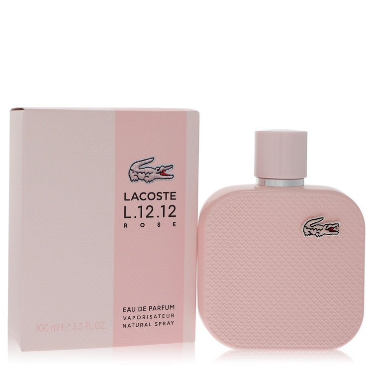 Lacoste Eau De Lacoste L.12.12 Rose by Lacoste For Women - Eau De Parfum Spray 3.3 oz
