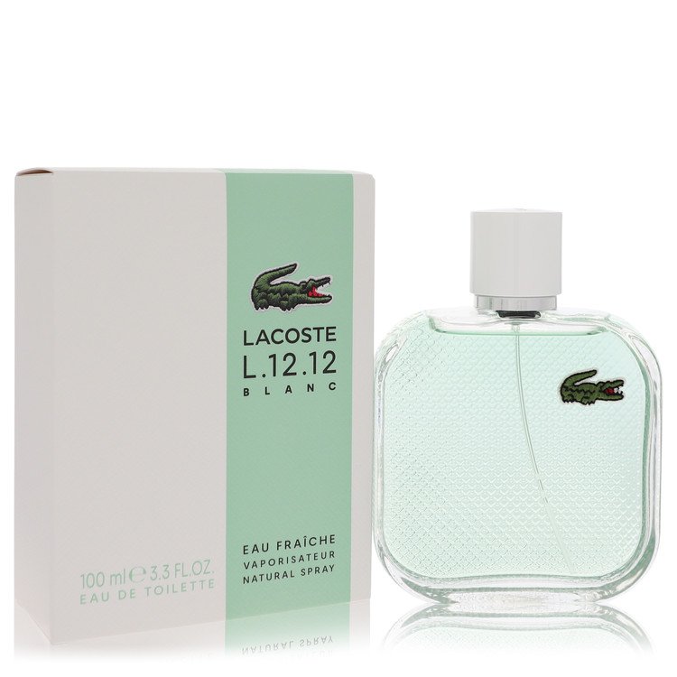 Lacoste Eau De Lacoste L.12.12 Blanc Eau Fraichie by Lacoste For Men - Eau De Toilette Spray 100 ml (3.4 oz) 